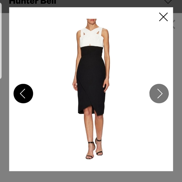 Hunter Bell Dresses & Skirts - NWT Hunter Bell Colorblock Assymetrical Dress